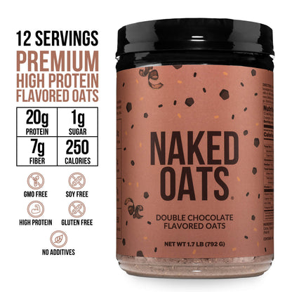 Double Chocolate Protein Oats - Double Chocolate Made for Quick and Flavorful Breakfasts