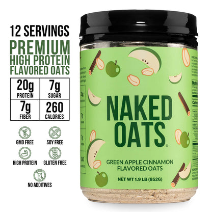 Green Apple Cinnamon Protein Oats - Green Apple Cinnamon Made for Quick and Flavorful Breakfasts