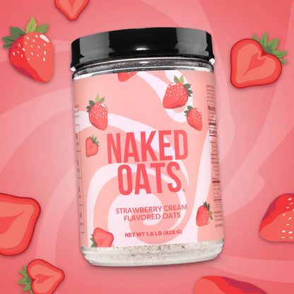 Strawberry Cream Protein Oats - Strawberry Cream Made for Quick and Flavorful Breakfasts