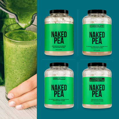 Pea Protein Powder - Unflavored - Value Size for Convenient Daily Protein Mixing