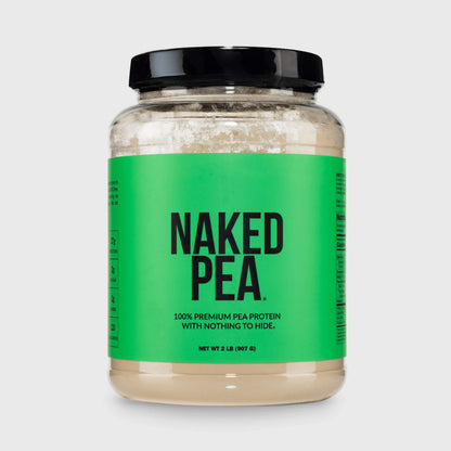 Pea Protein Powder - Unflavored - Standard Size for Convenient Daily Protein Mixing