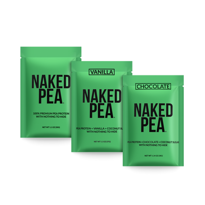 Vegan Protein Powder Sample Pack for Convenient Daily Protein Mixing