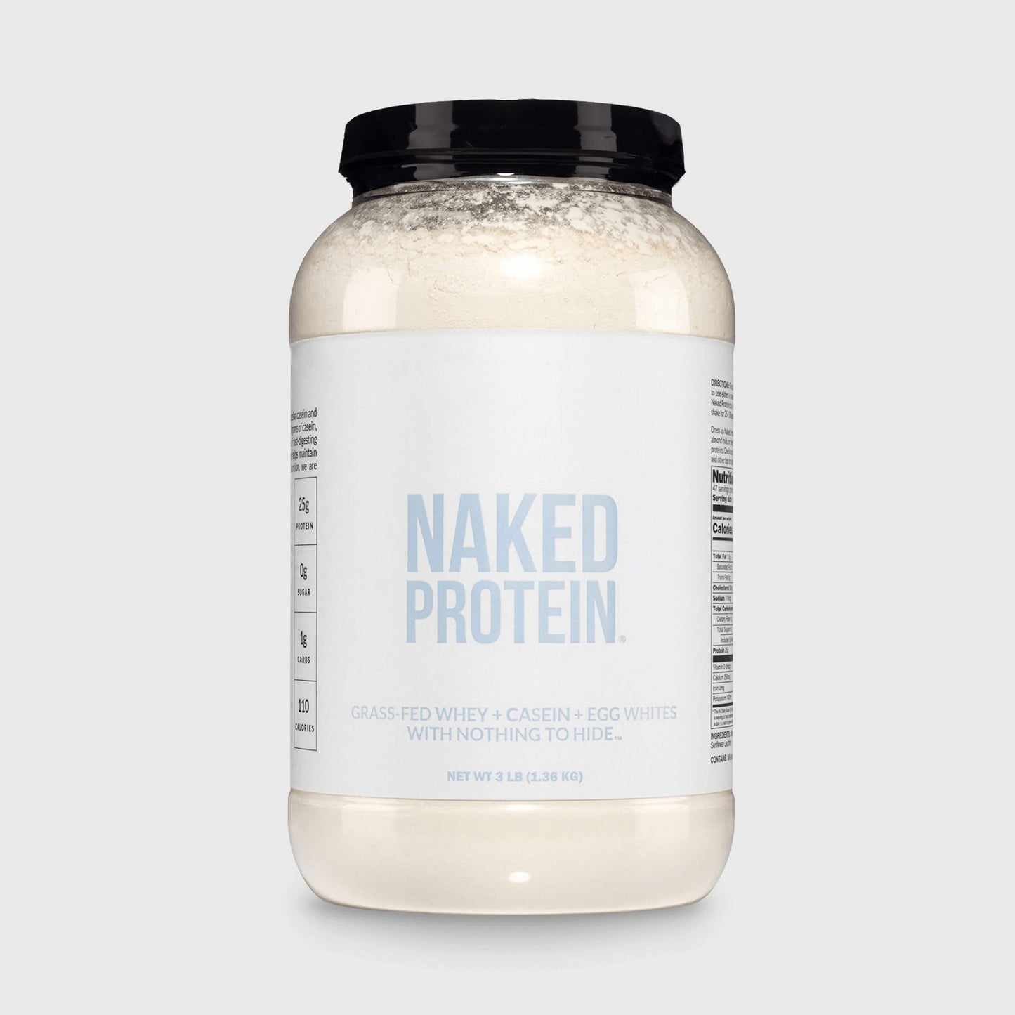 Protein Powder Blend - 3LB Egg Whey and Casein Protein Blend - 3LB for Convenient Daily Protein Mixing