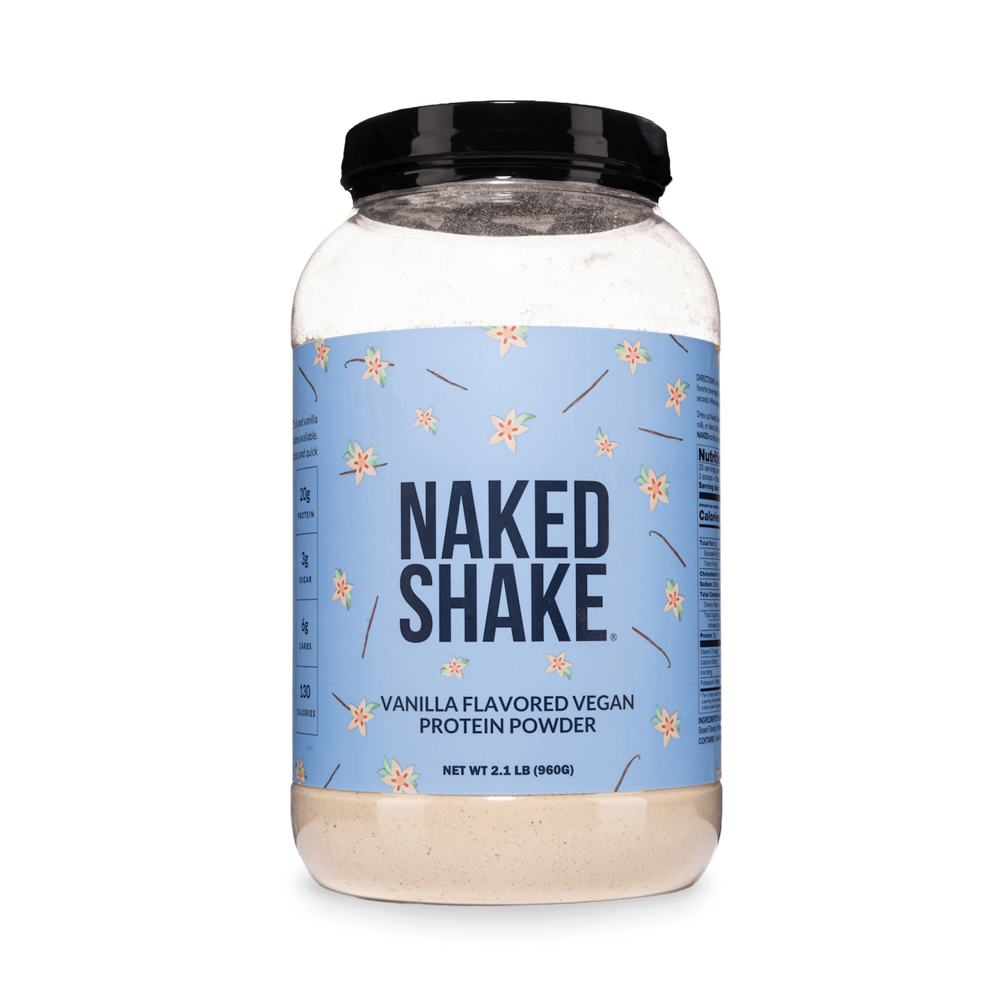 Vanilla Protein Shake - Vanilla for Smooth Shakes at Home or On the Go