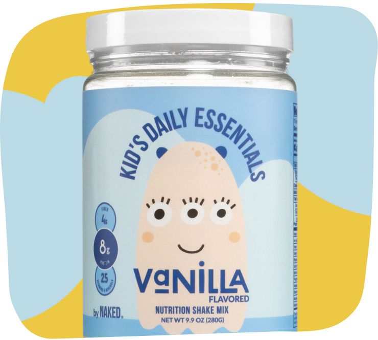 Kids Nutrition Shake - Vanilla Formula for Simple Daily Nutrition Routines