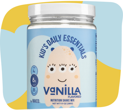 Kids Nutrition Shake - Vanilla Formula for Simple Daily Nutrition Routines