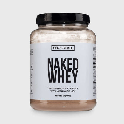 Chocolate Whey Protein Powder - Chocolate - Standard Size for Convenient Daily Protein Mixing