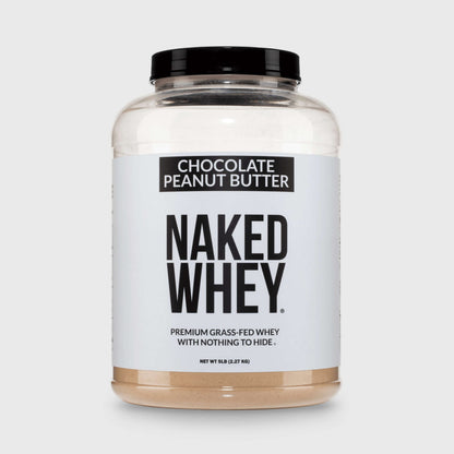 Chocolate Peanut Butter Whey Protein Powder - Chocolate PB for Convenient Daily Protein Mixing