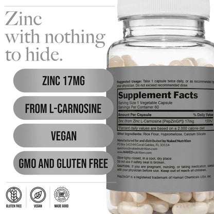 Daily Zinc Supplement - Zinc for Simple Daily Nutrition Routines