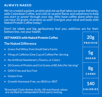 Caramel Latte Protein Iced Coffee - Caramel Latte for Smooth Iced Coffee Protein Routines