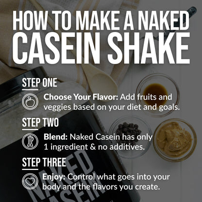 Micellar Casein Protein Powder - Unflavored - Value Size for Convenient Daily Protein Mixing