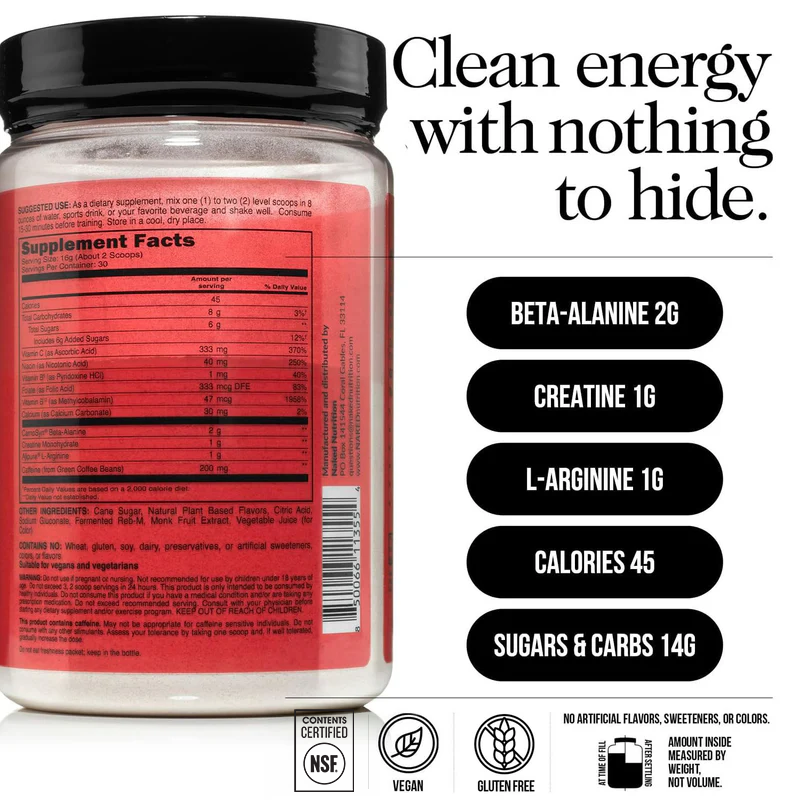 Cherry Lime Pre Workout Supplement - Cherry Lime for Simple Pre - or Post - Workout Routines