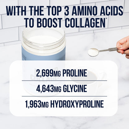 Chocolate Collagen Peptides Powder - Chocolate Collagen Peptides for Smooth Drinks, Coffee and Recipes