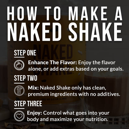 Chocolate PB Protein Shake - Chocolate Peanut Butter for Smooth Shakes at Home or On the Go