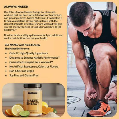 Citrus Pre Workout Supplement - Citrus for Simple Pre - or Post - Workout Routines