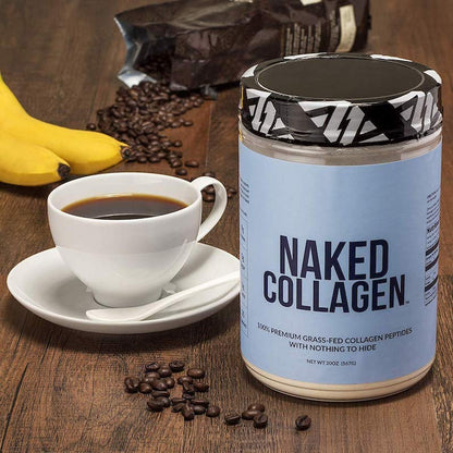 Chocolate Collagen Peptides Powder - Chocolate Collagen Peptides for Smooth Drinks, Coffee and Recipes