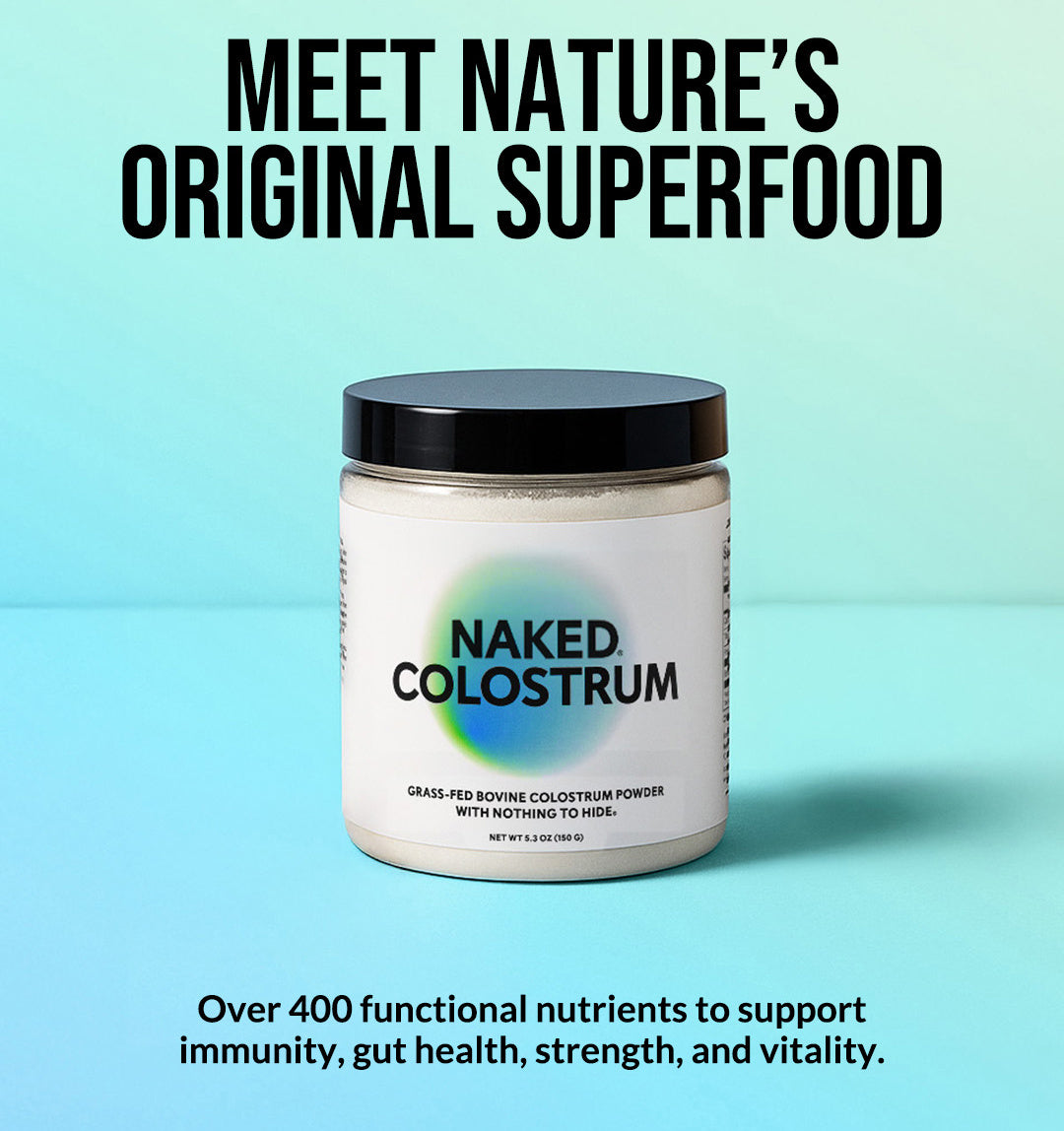 Grass - Fed Colostrum Powder - Colostrum Powder for Smooth Drinks, Coffee and Recipes