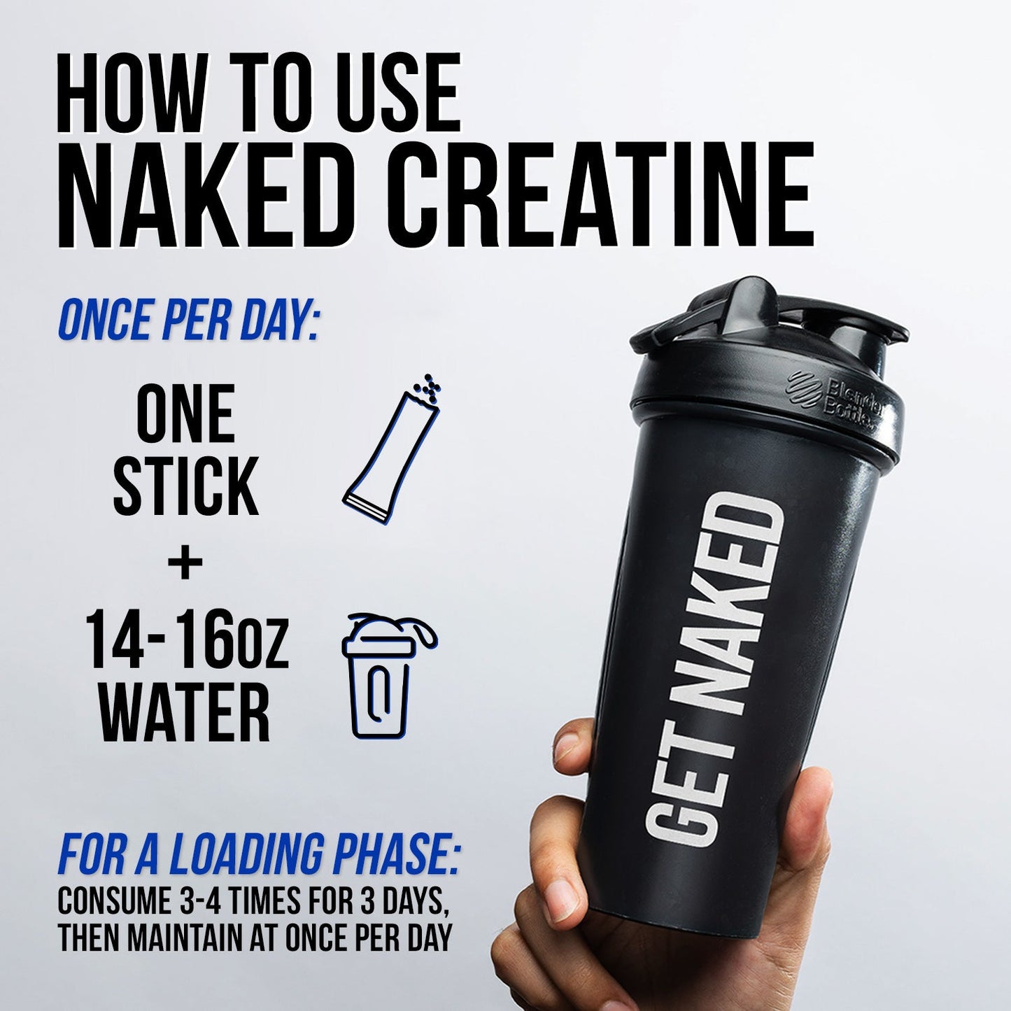 Creatine Travel Packets - Unflavored Sticks for Simple Pre - or Post - Workout Routines