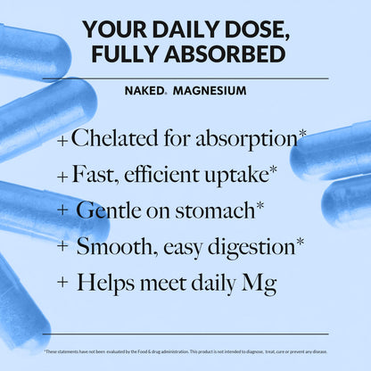Daily Magnesium Supplement - Magnesium for Simple Daily Nutrition Routines