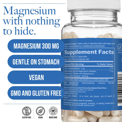 Daily Magnesium Supplement - Magnesium for Simple Daily Nutrition Routines