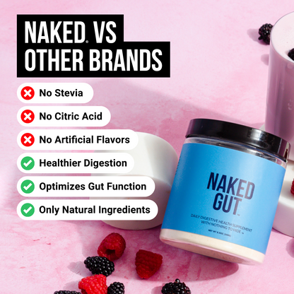 Prebiotic, Probiotic and Fiber Supplement for Straightforward Daily Mixing