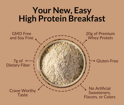 Double Chocolate Protein Oats - Double Chocolate Made for Quick and Flavorful Breakfasts
