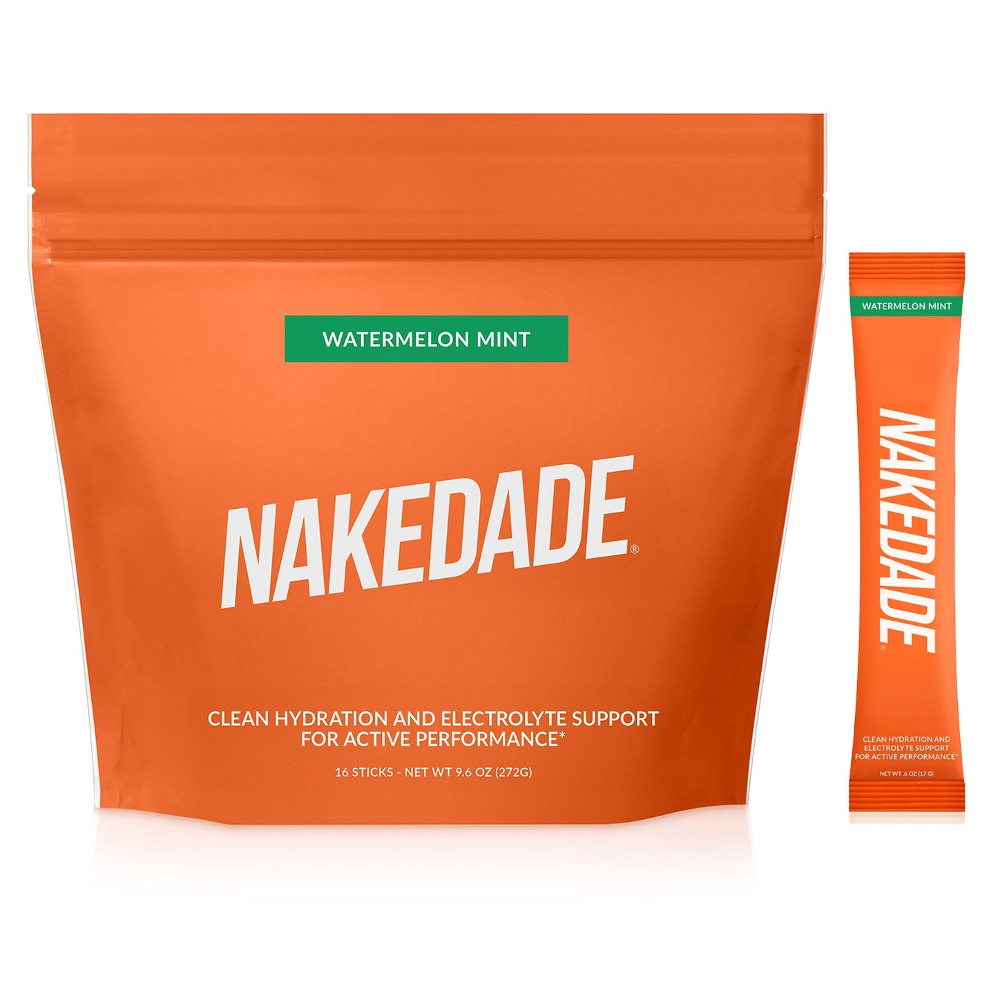 Electrolytes Powder Packets - Watermelon Mint - Watermelon Mint for Quick Drink Preparation On the Go