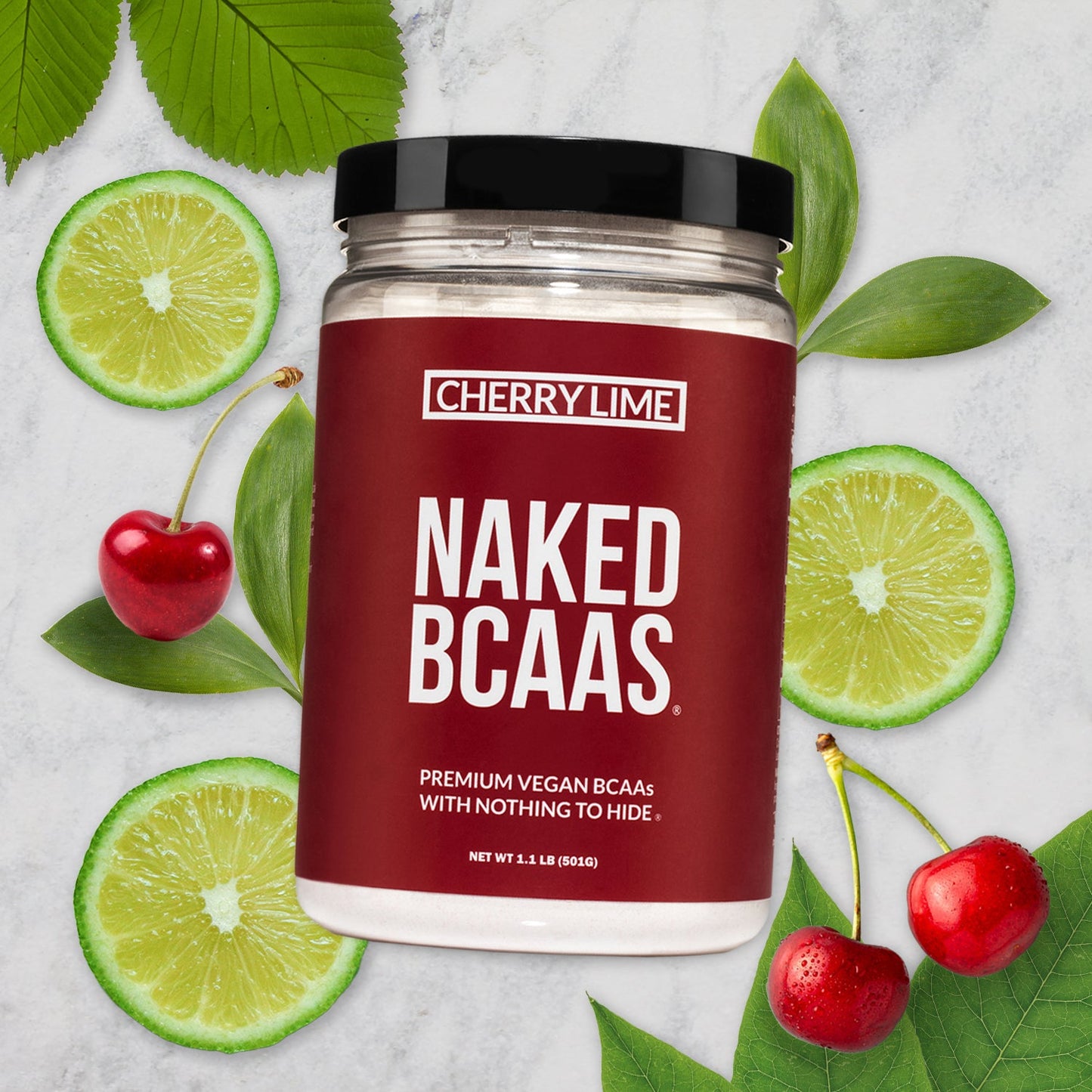 Cherry Lime Branched Chain Amino Acids - Cherry Lime BCAA for Simple Pre - or Post - Workout Routines