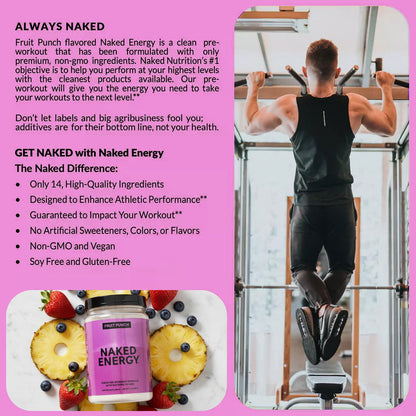 Fruit Punch Pre Workout Supplement - Fruit Punch for Simple Pre - or Post - Workout Routines