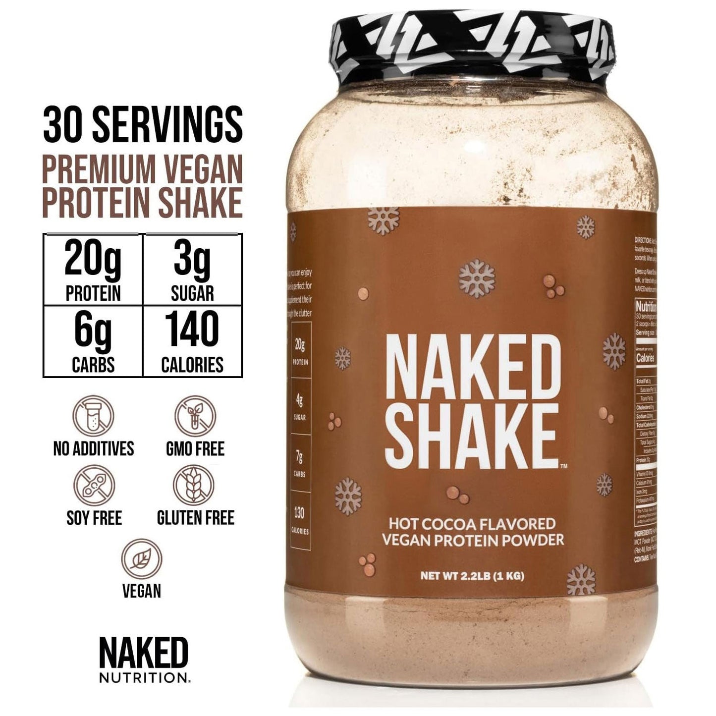 Hot Cocoa Protein Shake - Hot Cocoa for Smooth Shakes at Home or On the Go