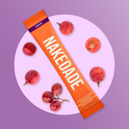 Electrolytes Powder Packets - Grape - Grape for Quick Drink Preparation On the Go
