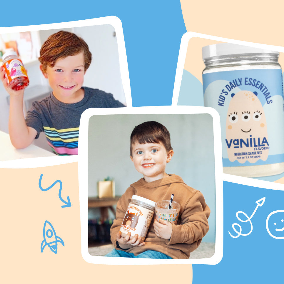 Kids Nutrition Shake - Vanilla Formula for Simple Daily Nutrition Routines
