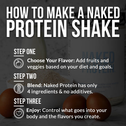 Protein Powder Blend - 3LB Egg Whey and Casein Protein Blend - 3LB for Convenient Daily Protein Mixing