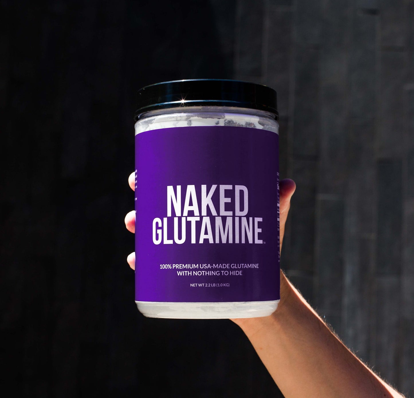 Glutamine Powder - 2.2LB for Simple Pre - or Post - Workout Routines