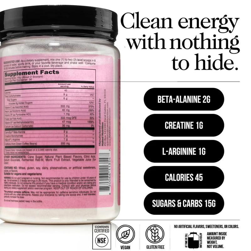 Strawberry Lemonade Pre Workout Supplement - Strawberry Lemonade for Simple Pre - or Post - Workout Routines