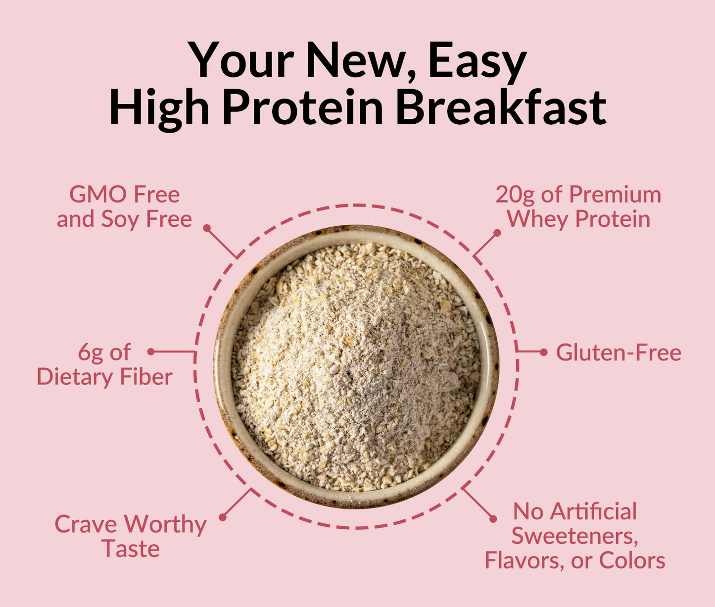 Strawberry Cream Protein Oats - Strawberry Cream Made for Quick and Flavorful Breakfasts