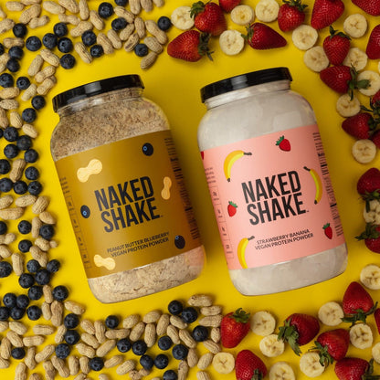 Strawberry Banana Protein Shake - Strawberry Banana for Smooth Shakes at Home or On the Go