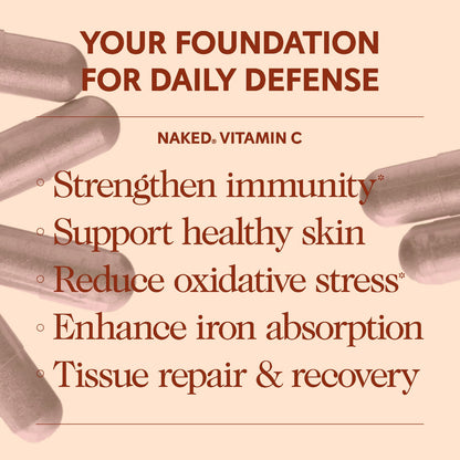 Daily Vitamin C Supplement - Vitamin C for Simple Daily Nutrition Routines