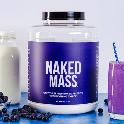 Vanilla Mass Gainer Protein Supplement - Vanilla 12LB Made for Smooth, Calorie - Rich Shakes